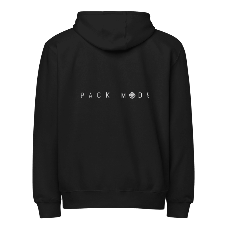 Anonymous DOG “Pack Mode” Premium Zip Hoodie – Unisex Streetwear Zip-Up