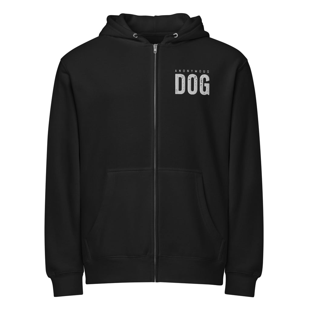 Anonymous DOG “Pack Mode” Premium Zip Hoodie – Unisex Streetwear Zip-Up