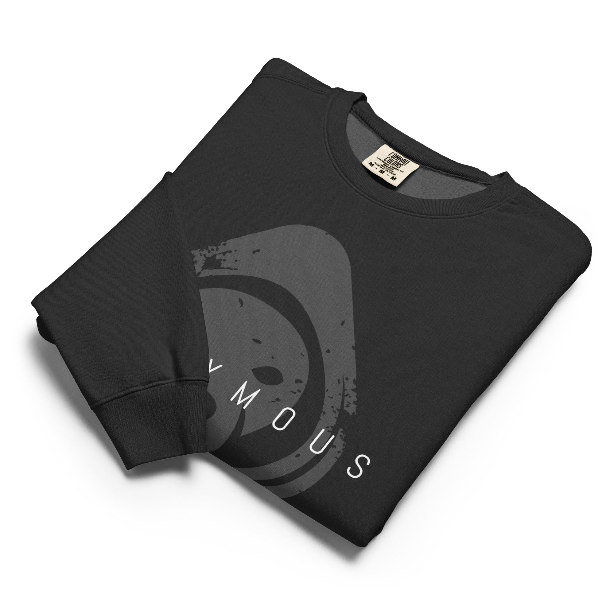 Anonymous DOG™ Unisex Garment-Dyed Fleece Crewneck Sweatshirt w/Sleeve