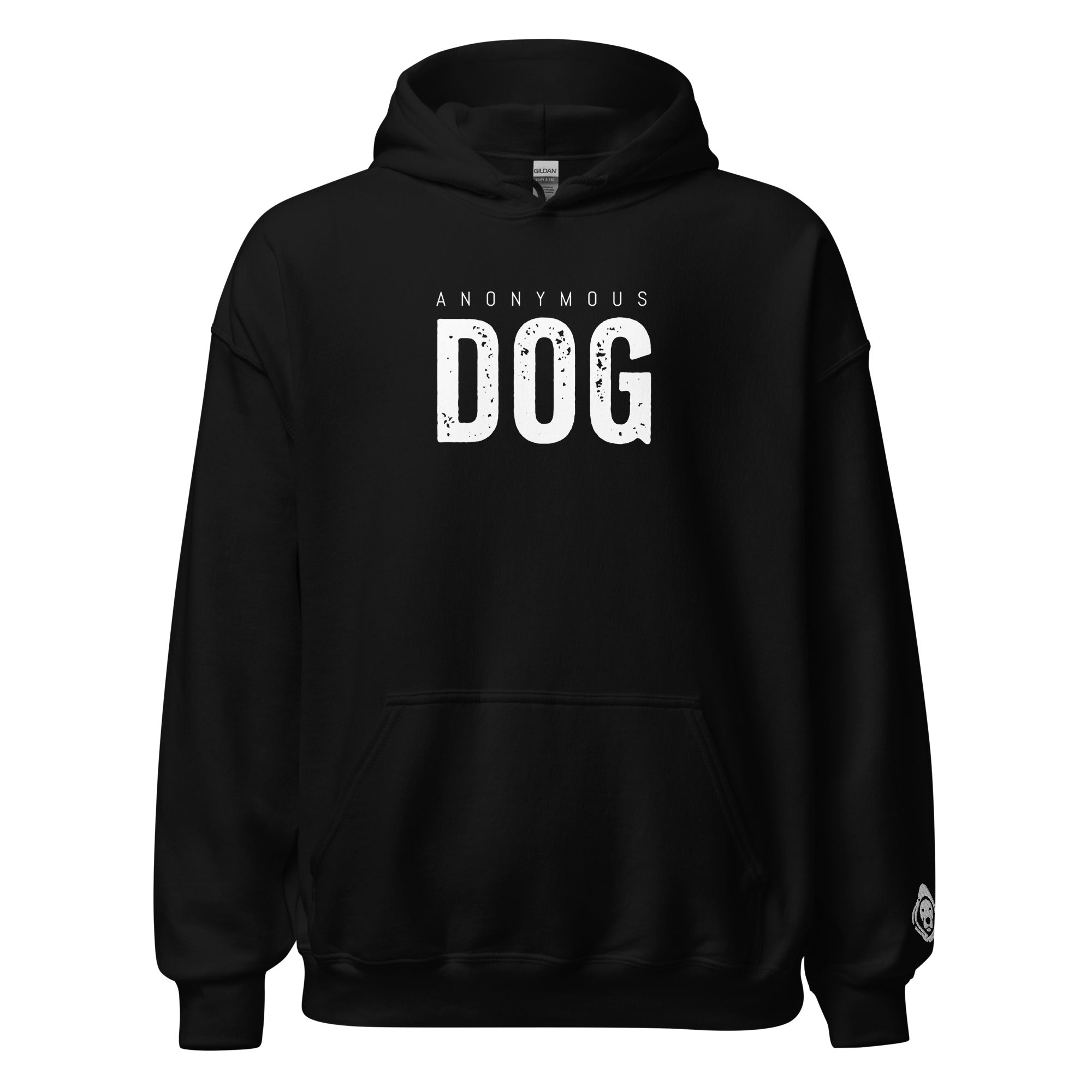 Anonymous Dog™ Unisex Hoodie | Classic Everyday Pullover with Embroidered Detail