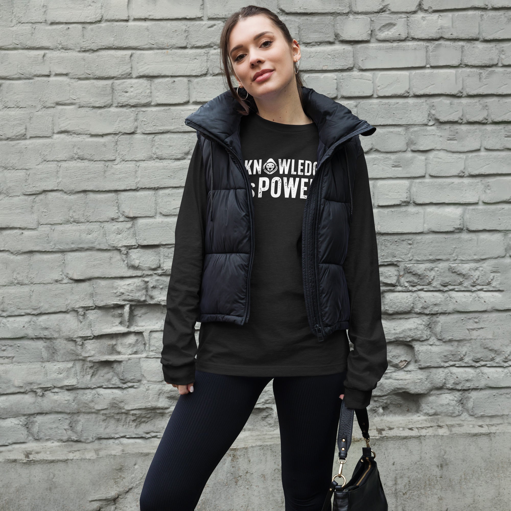 Knowledge Is Power Premium Long Sleeve Shirt | D.O.G. Streetwear